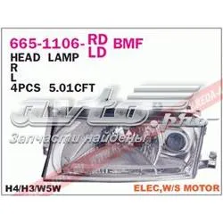 Правая фара 6651106RLDBMF Depo/Loro/Abakus