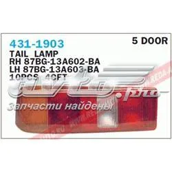 Фонарь задний левый 4311903L Depo/Loro/Abakus