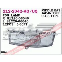 Фара противотуманная правая MRB47030 MarkBest
