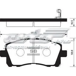 Колодки Sangsin SP1225 цена, от