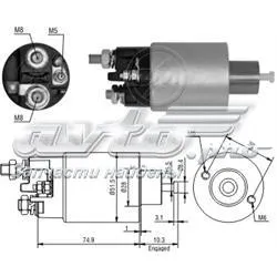 Втягивающее реле стартера 2993 ZM