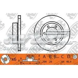 Передние тормозные диски RN1247 Nibk
