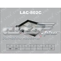 Фильтр салона LAC802C Lynxauto