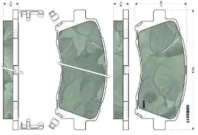 Колодки Subaru 26296AE140 цена, от