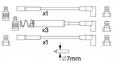 Высоковольтные провода LS77 Champion