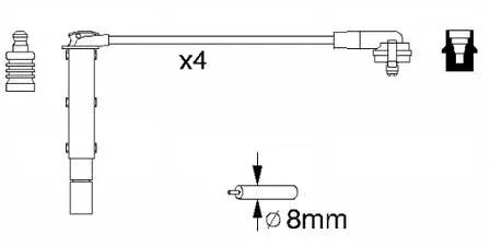Высоковольтные провода LS26 Champion