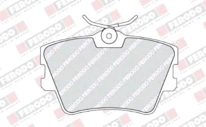 Задние тормозные колодки 701698451C VAG