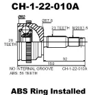 ШРУС наружный INTERPARTS CH122010A