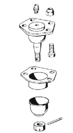 K6292 Moog Верхние шаровые опоры