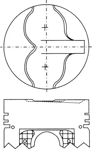 Поршень на 1 цилиндр 1201057J00STD Izumi