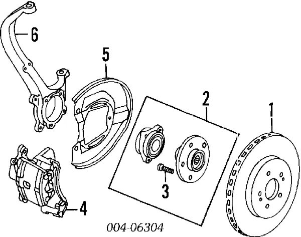 Передние тормозные диски MR334998 Chrysler