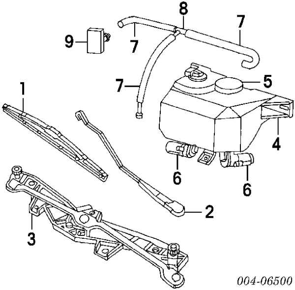 Мотор дворников Jeep Grand Cherokee LAREDO