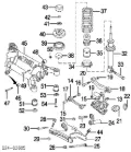 Пыльник заднего амортизатора BMW 33521092943