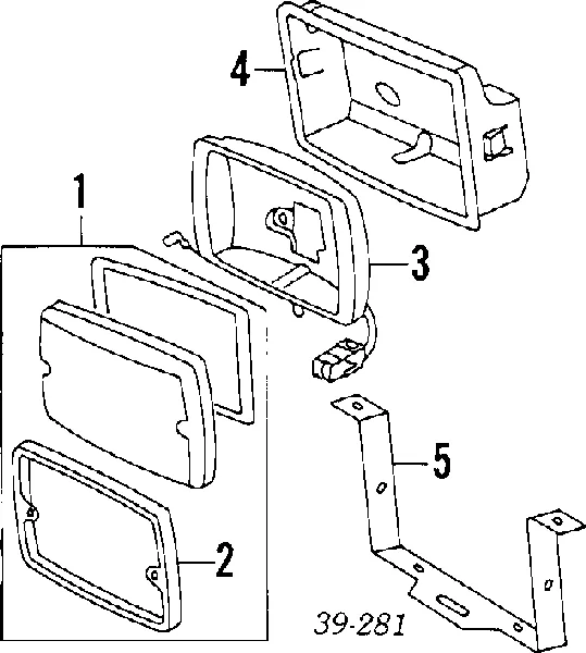 Противотуманки Peugeot 205 I