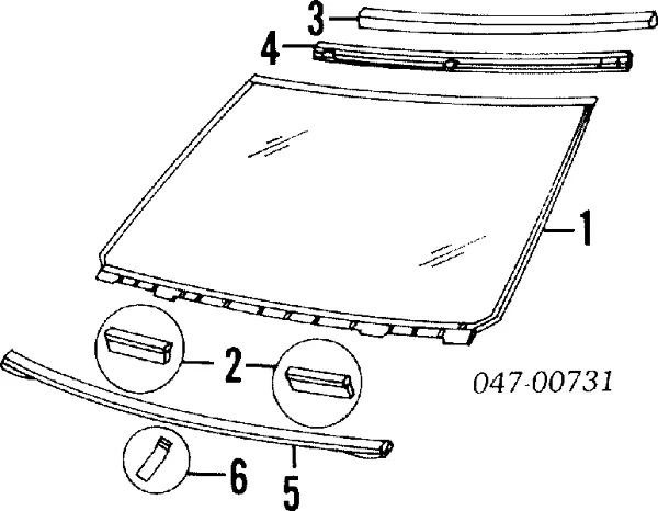 Лобовое стекло 6846177 Volvo