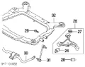 Сайлентблок переднего рычага VOLVO 9173776