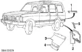 Задние брызговики Land Rover Discovery LJ ,LT
