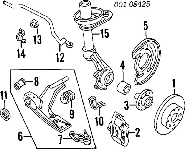 Передние тормозные диски 90111242 General Motors