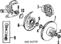 Подшипник ступицы передней наружный FORD B5A1216A