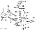 Втулка стабилизатора переднего FORD E9TZ5493C