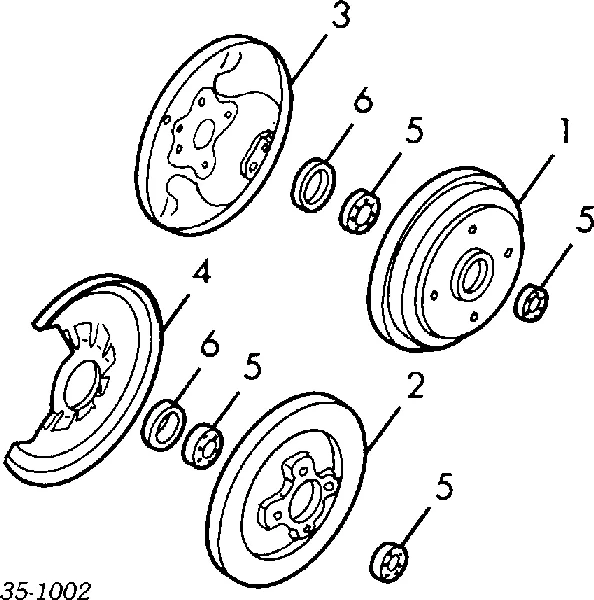Тормозные диски B10726251 Mazda