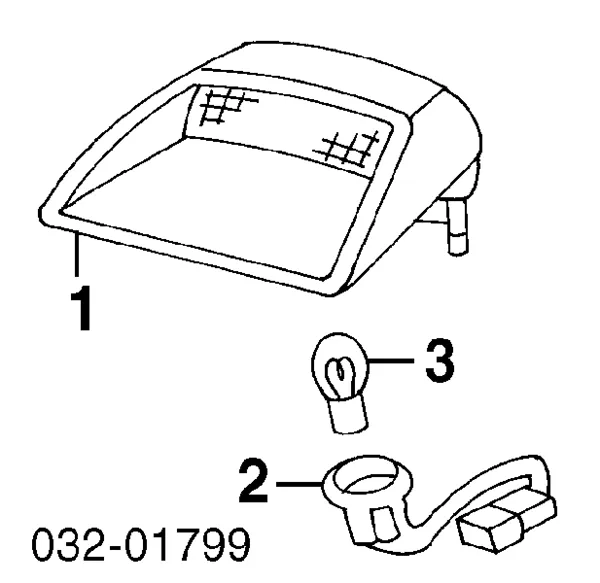 Задний стоп Honda Civic VIII