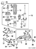 Опорный подшипник амортизатора HONDA 52688S10004