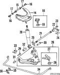 Сайлентблок переднего рычага MAZDA UC8634450B