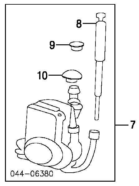 Антенна Toyota Camry IV