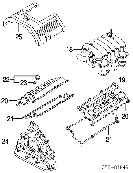 Крышка маслозаливной горловины 8941332075 Isuzu