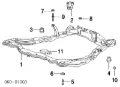 Подрамник передний Hyundai Sonata 