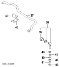 Передний стабилизатор Hyundai Sonata EF