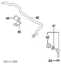 Передний стабилизатор Hyundai Sonata EU4
