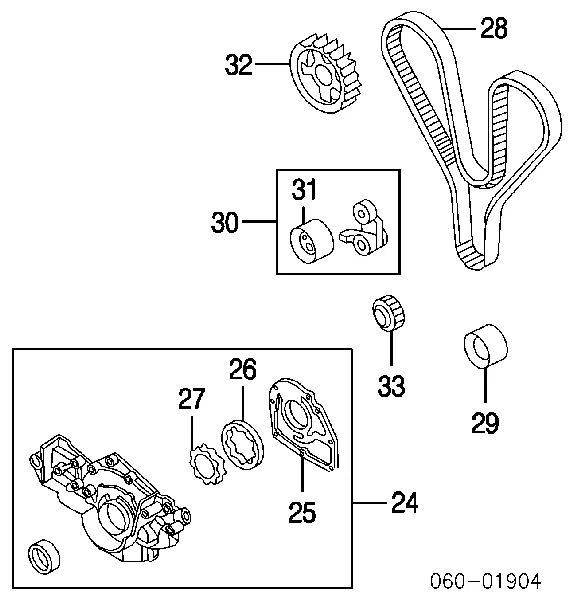 2484037120 Hyundai/Kia Ролик натяжителя ремня ГРМ