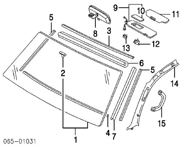 Ручка крыши салона 7461060070A1 Toyota