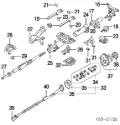 Втулка вала рулевой рейки TOYOTA 4576560011
