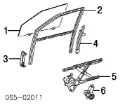 Мотор стеклоподъемника двери передней правой TOYOTA 8571050080