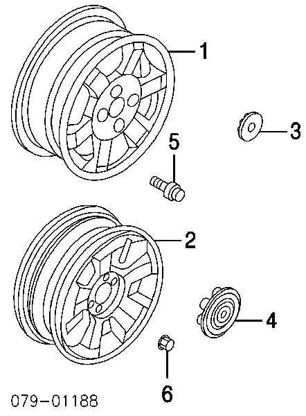 Колпаки 52960FD601 Hyundai/Kia