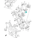 Успокоитель цепи ГРМ, левый SUZUKI 1277485FA1
