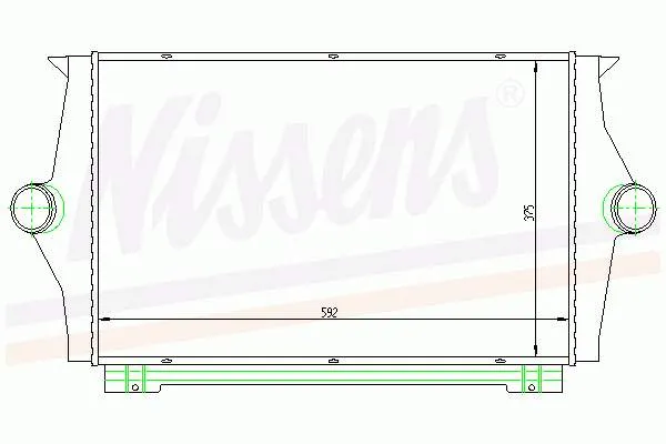 Интеркулер Volvo 940 944