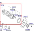 Коленвал HYUNDAI 231102F110