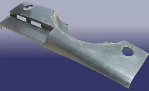 Бампер задний, центральная часть T112804111DQ Chery