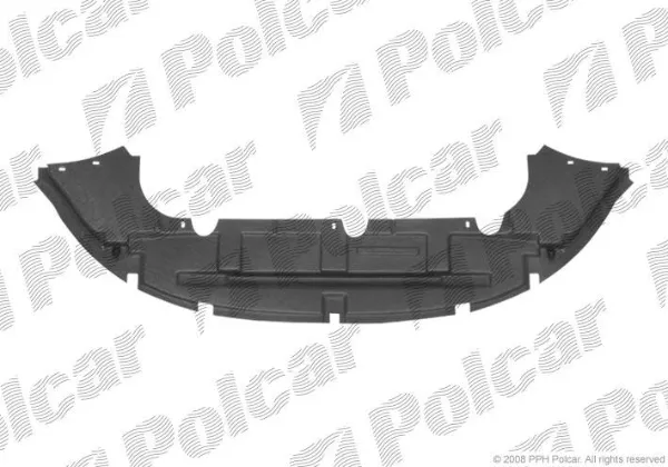 Защита бампера переднего 3202347Q Polcar
