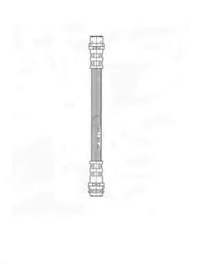 Задний тормозной шланг 511942 Metzger
