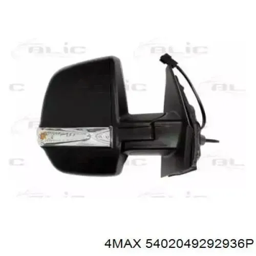 Правое зеркало 735497873 Fiat/Alfa/Lancia