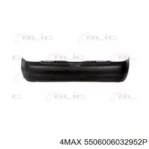 Задний бампер 6016962 Polcar