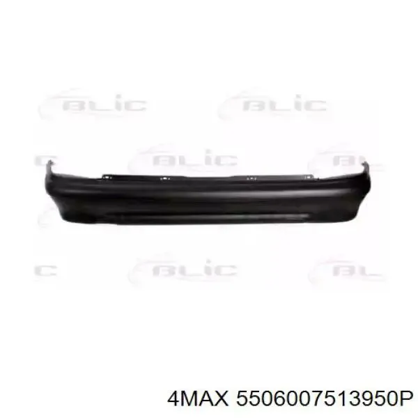 Задний бампер 691096 Polcar