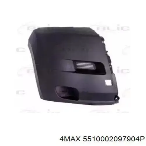 Бампер передний, правая часть 5770182Q Polcar