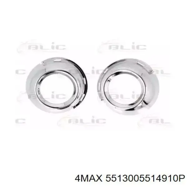Ободок (окантовка) фары противотуманной KH55149971 Starline