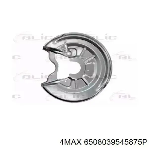 Защита тормозного диска заднего левая 3D615006 AND